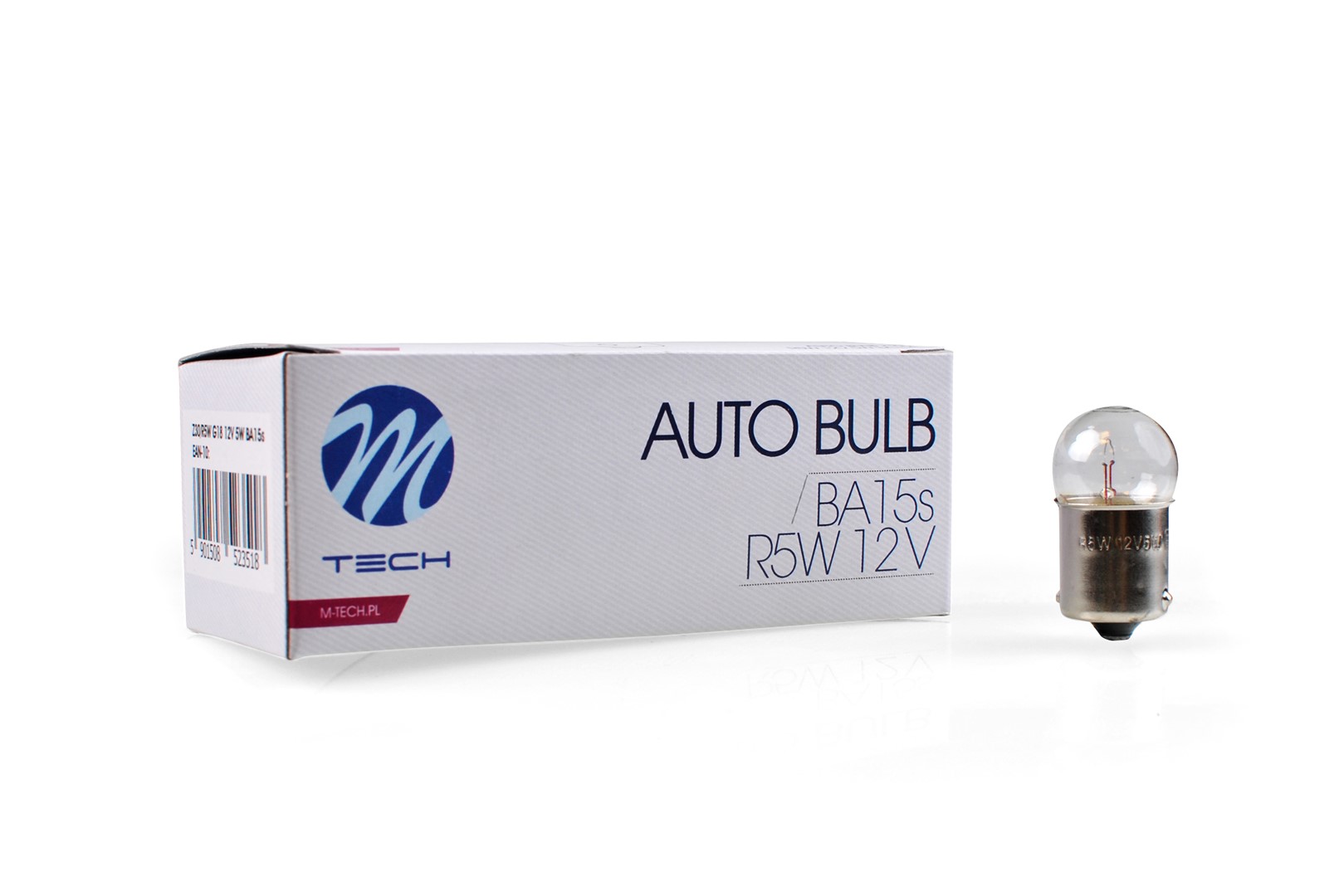 Bombilla Halógena BA15s R5W 12V 5W G18 Clear